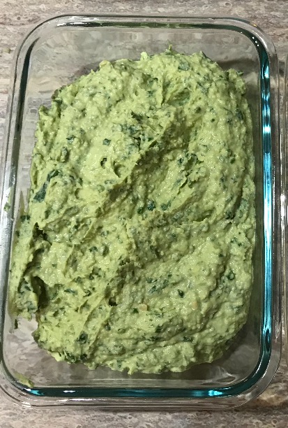 green hummus